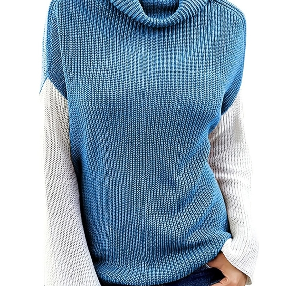 Koinshha Crew Neck Turtleneck Sweater - Picture 8 of 9